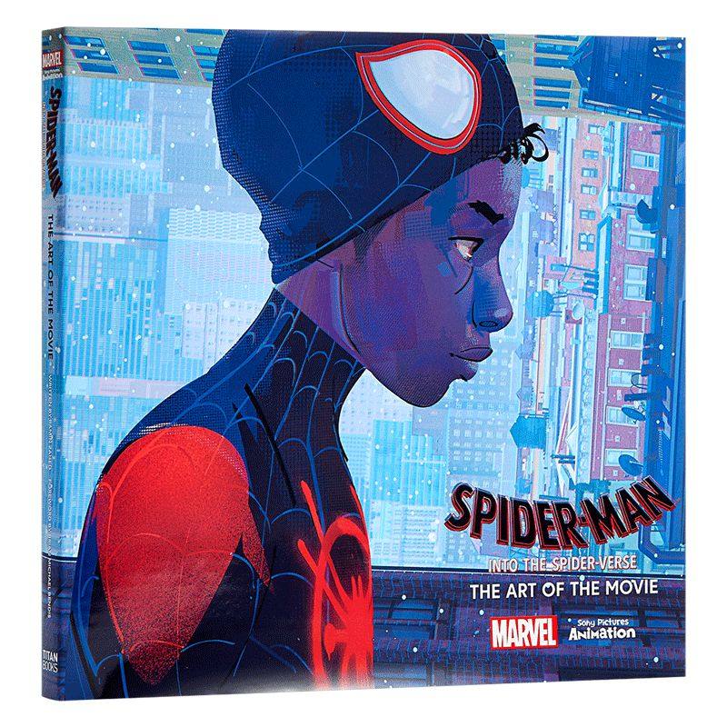 Spider-Man Into the Spider-Verse 英文原版书 蜘蛛侠 平行宇宙新纪元电影画册设定集 黑蜘蛛暗影 斯坦李Marvel漫威索尼 进口精装