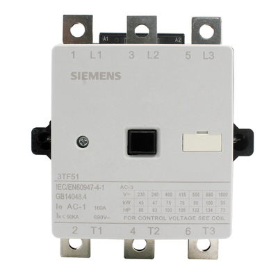 西门子交流接触器3TF5222-0XM0 AC220V 3TF52220XM0 3TF52 22-0X