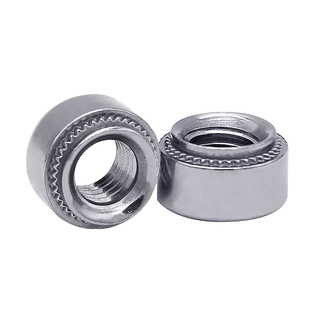 304不锈钢压铆螺母m2铝防水m3压铆螺母m4通孔铆m5圆螺丝帽m6m8m10