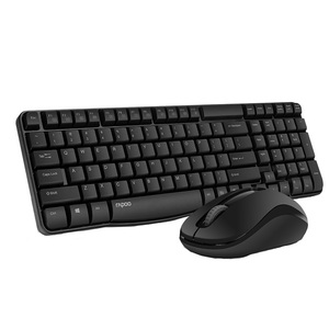 雷柏KM325键盘鼠标套装USB无线2.4g电脑台式笔记本mac办公打字