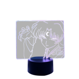 犬夜叉周边杀生丸手办戈薇桔梗立牌摆件礼物机箱装饰卧室氛围夜灯