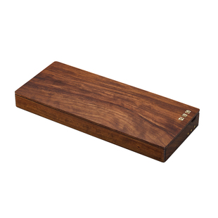 慢物质·花梨书法文房四宝套装笔墨纸砚全套毛笔狼毫小楷笔书法专用铜字私人定制高档毛笔收纳盒送长辈礼盒