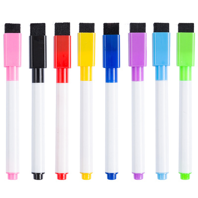 彩色白板笔可擦儿童磁性安全无毒