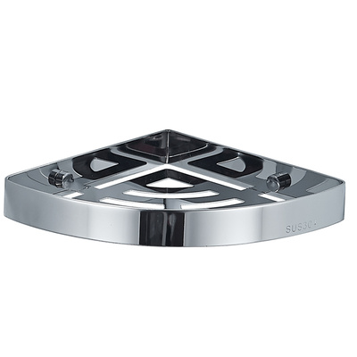 免打孔卫生间三角304墙上置物架