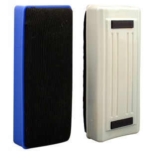 得力大号板擦黑板擦白板专用粉笔擦磁性易擦可吸附白板笔擦白板刷擦无尘教师学校办公用绒布画板擦白班绿板擦