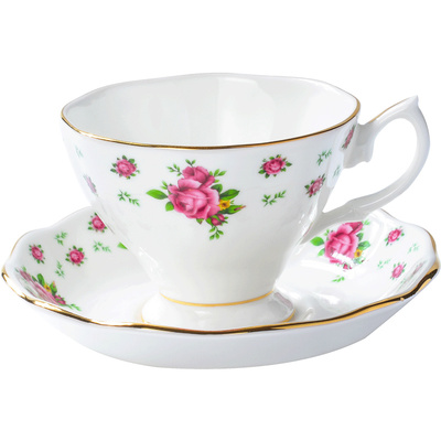 royalalbert皇家玫瑰两件套骨瓷