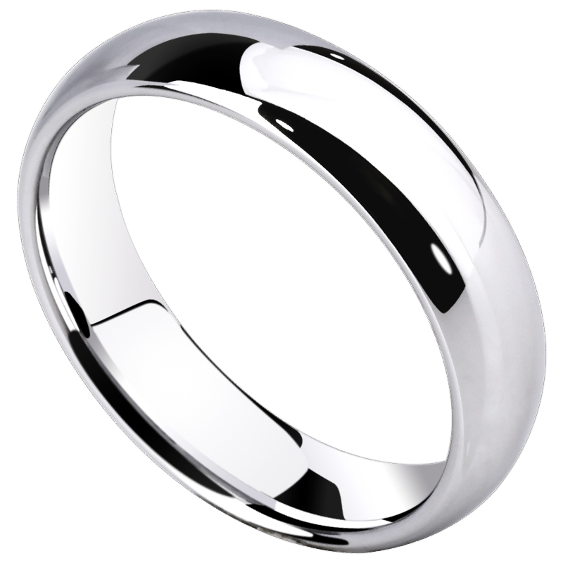 飒雅男士戒指银素圈高级感钨钢乌金尾戒光面闭口高清反光指环男生