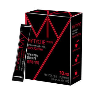 韩国进口黑咖啡麦蒂卡冰美式冻干速溶冷萃纯咖啡黑盒健身提神