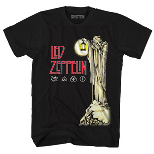 LED ZEPPELIN齐伯林飞艇乐队美式复古摇滚短袖T恤男士T-Shirt