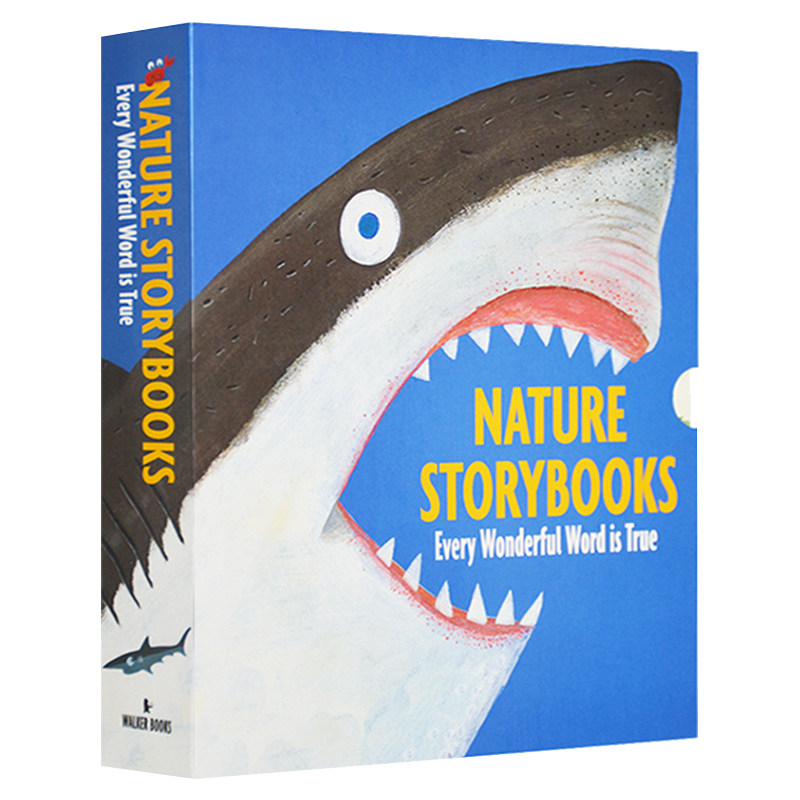 大自然的故事 英文原版绘本 Walker Nature Story Collection 儿童科普自然百科读物 彩图10册 动物鱼类两栖昆虫哺乳鸟类