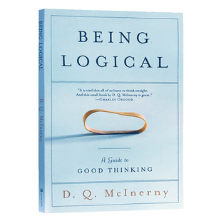 现货 英文原版 简单逻辑学 Being Logical: A Guide to Good Thinking