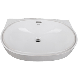 TOTO台下盆LW546B洗手盆家用嵌入椭圆智洁陶瓷21.6寸洗脸面盆(07)