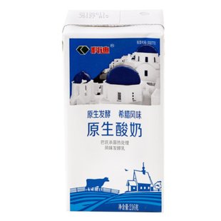 科迪酸牛奶原生牧场酸奶早餐奶原味酸牛奶216g*10盒装酸奶牛奶