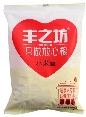 丰之坊小米面粉500g纯黄小米窝头