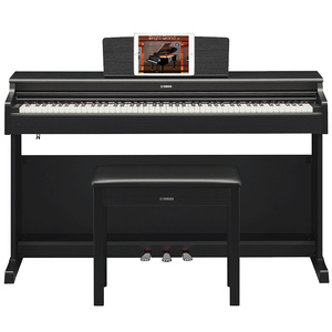 雅马哈电钢琴YDP165R B专业88键重锤立式成人初学者家用电子钢琴