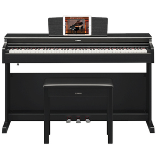 雅马哈电钢琴YDP165R B专业88键重锤立式成人初学者家用电子钢琴