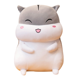 可爱仓鼠暖手抱枕玩偶公仔布娃娃女生睡觉抱床上超软毛绒玩具礼物