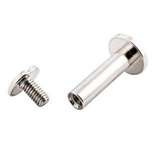 全铜平头螺丝扣账本装订配件相册固定子母铆钉扣包包衣服装饰扣子