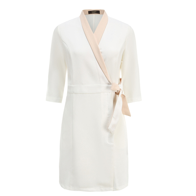 美容师工作服美容院职业装女中袖