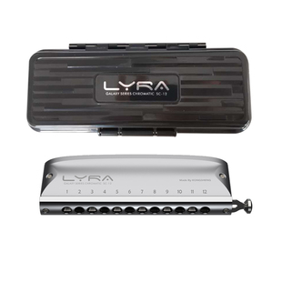 天琴座12孔半音阶口琴LYRA金属琴格新手成人初学专业演奏高端乐器