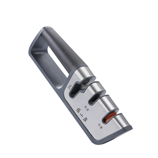 张小泉磨刀器家用快速磨菜刀剪刀多用磨刀神器定角多功能磨刀工具