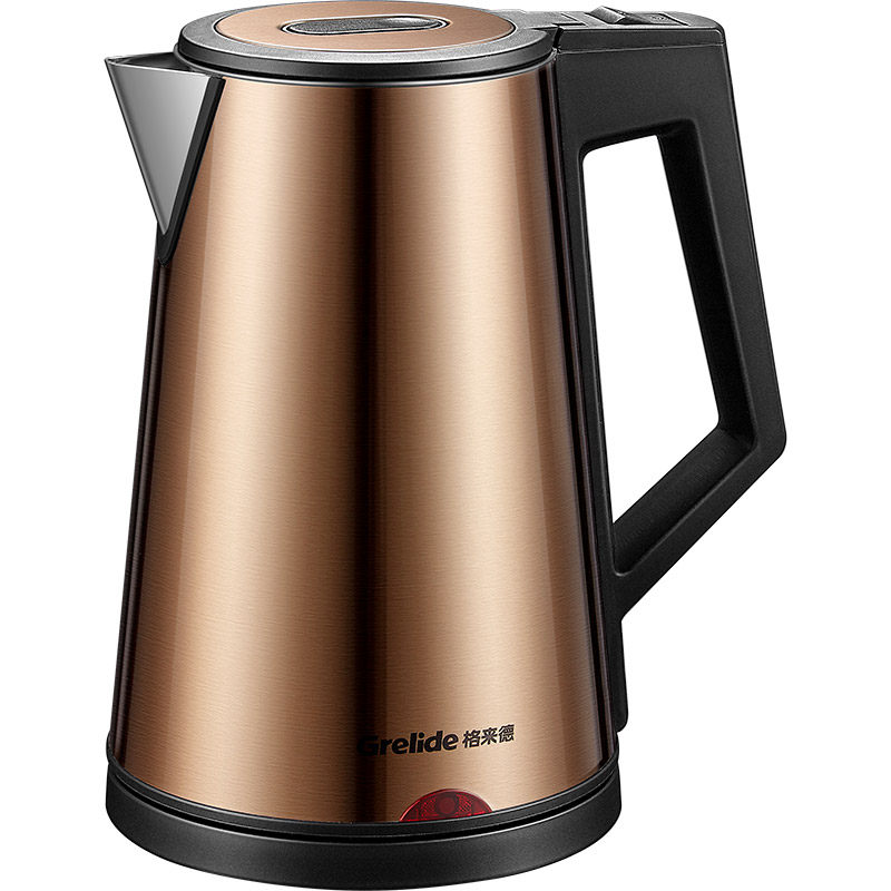 格来德D2017K电热烧水壶保温一体电热水壶316L不锈钢自动断电防烫