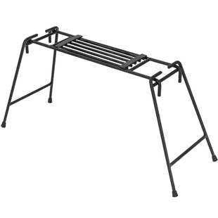 牧高笛户外露营铸铁加厚耐用可折叠便携多功能烧烤架篝火焚火架JZ