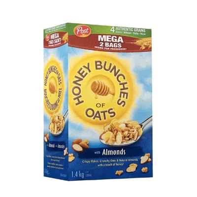 美国POST蜂蜜扁桃仁麦片即食早餐