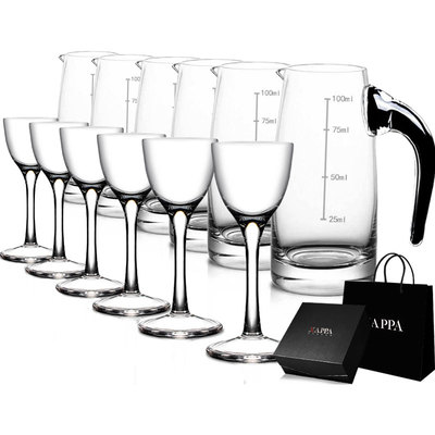 nappa无铅水晶玻璃送礼物分酒壶