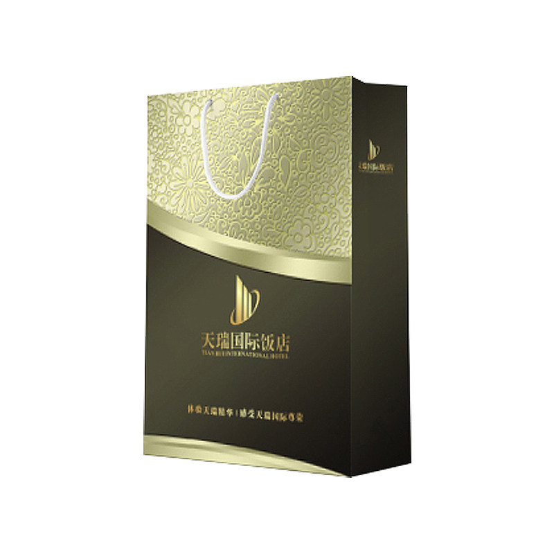 手提袋定制纸袋印刷企业礼品袋子包装广告购物袋制作可印logo白卡纸牛皮纸高档商务公司衣服装袋奶茶外卖订做