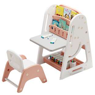 儿童书架绘本架简约落地收纳架家用小书柜置物架宝宝多功能整理架