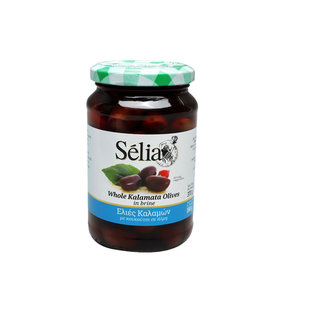 奥帝卡拉玛塔橄榄罐头370g西班牙进口即食有核青橄榄西餐配料8.4