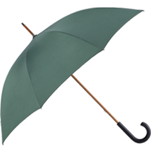 UNICARE 大号雨伞复古 晴雨长柄伞 商务伞防风 手动直柄 实木加固