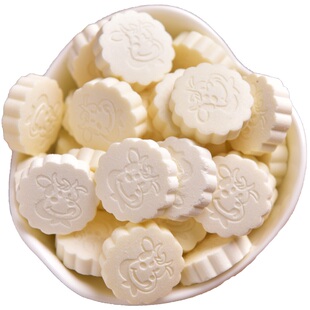 不添加蔗糖奶片木糖醇草原奶贝制品益生元内蒙古无蔗糖牛初乳零食