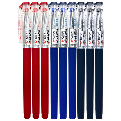 考试全针管黑色小学生专用笔