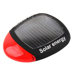 Bicycle Tail Light, Road Mountain Bike, Solar Charging Warning Rear Light, Night Cycling Decorative Light, Cycling Equipment