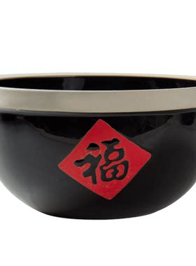 陶瓷中式风水煮鱼8寸咸菜餐具