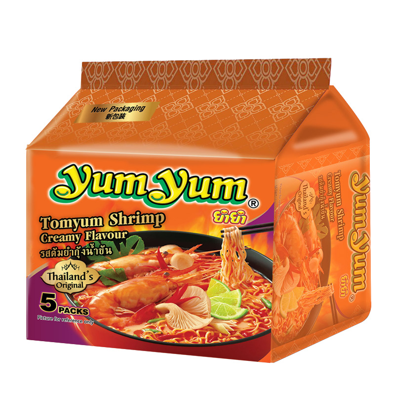 养养泰式泡面冬阴功海鲜方便面进口yumyum袋装宿舍速食食品拉面