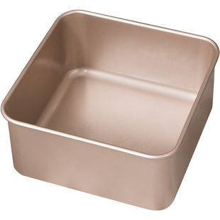 古早蛋糕模具烤盘6-8寸加高加深不粘烘焙套装水浴长方形烤箱家用