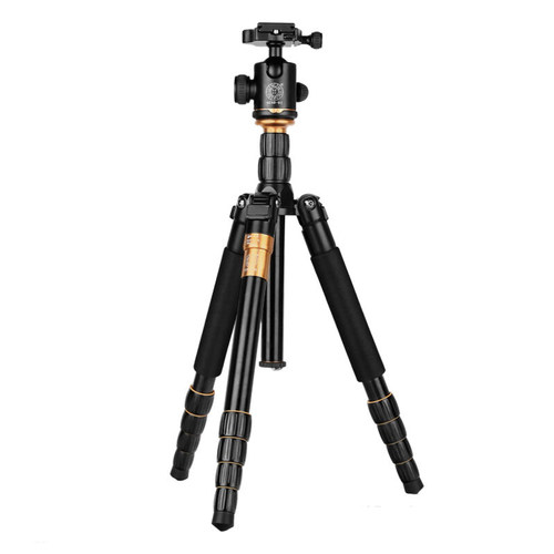 轻装时代Q666相机三脚架单反微单摄影摄像手机拍照视频稳定支架 户外短小型轻便携旅行折叠收纳三角架云台
