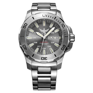 正品瑞士机芯全自动机械表男款氚气手表夜光军风表男士手表男V5.1