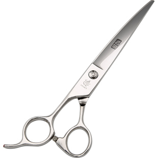 宠物剪刀 宠物修毛剪刀 美容剪刀 左手7.5英寸弯剪刀 包邮