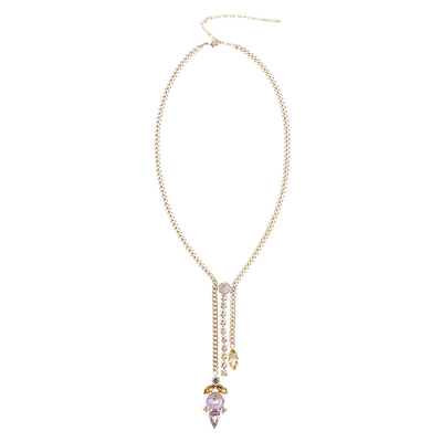 satellite法国水滴手工项链饰品