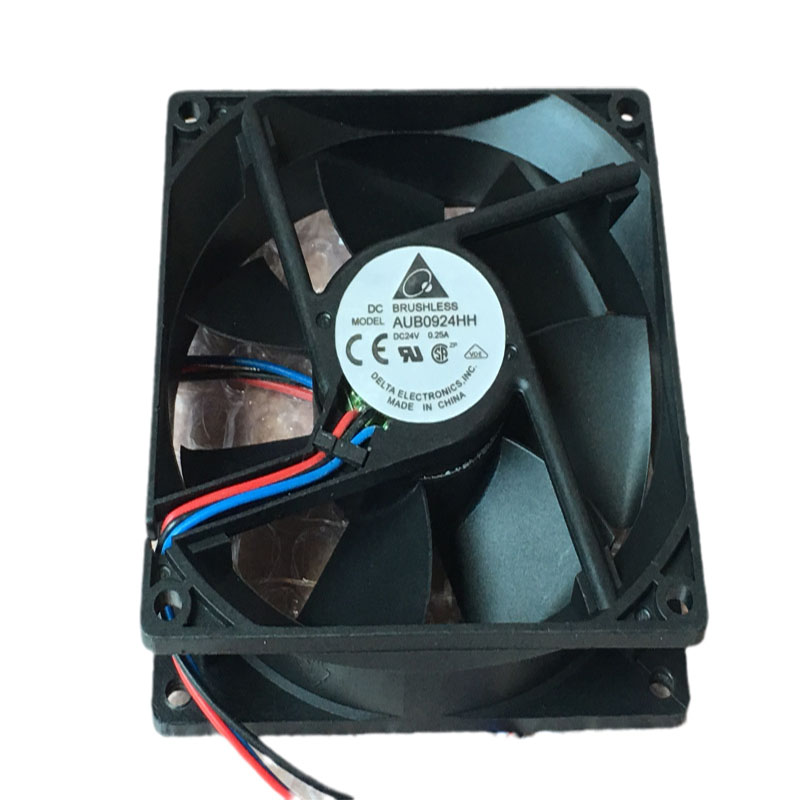 新品Delta台达AUB0924HH 9025 24V西门子直流调速变频器风扇0 25A