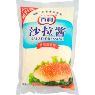 百利沙拉酱番茄酱组合家用汉堡水果蔬菜沙拉手抓饼酱料挤压瓶装