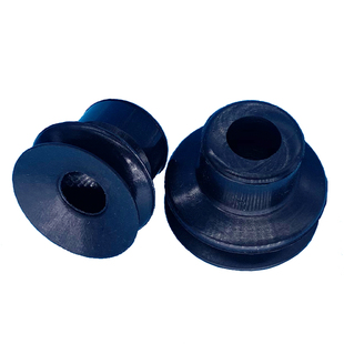 黑色丁晴防静电硅胶吸盘风琴天行大头两层真空吸嘴气动机械手配件