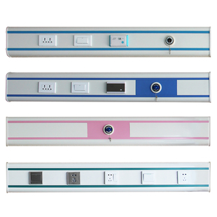 医院养老院中心供氧设备带 医用病房铝合金装饰带 诊所吸氧雾化带 氧气负压终端开关灯饰集中供氧医疗设备带