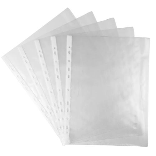 11孔文件袋透明塑料A4办公资料袋档案袋防水收纳合同插页式文件套加厚批发十一孔活页袋薄膜保护袋打孔插页袋