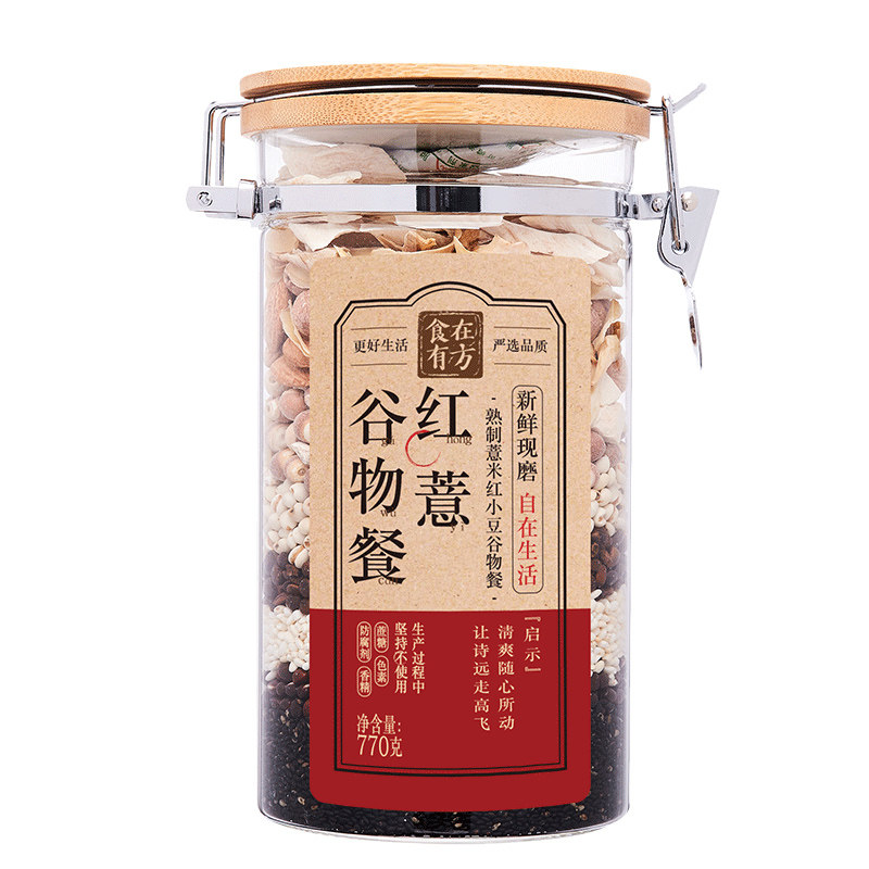 谷物770g现磨代餐薏米