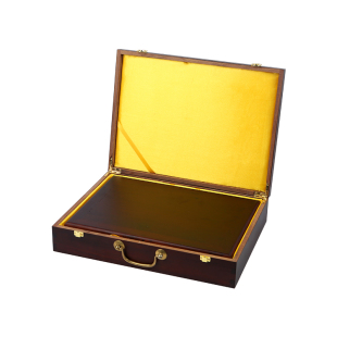 志道堂宣纸册页专业定制老红木盒纯皮生宣册页毛笔书法国画专用加厚卡纸写生宣纸本高档国展册页写经本收藏版